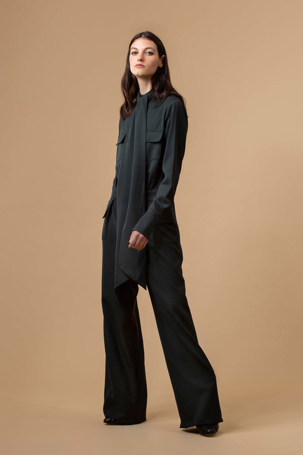 Supernova Tailored Jumpsuit Petroleum