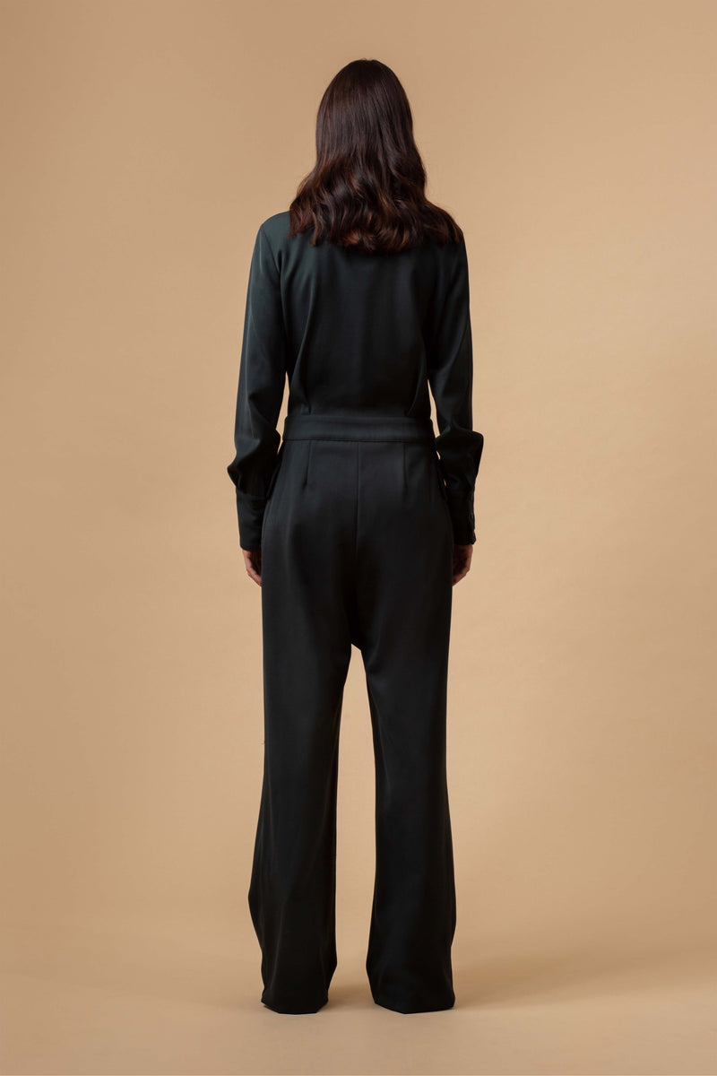 Supernova Tailored Jumpsuit Petroleum